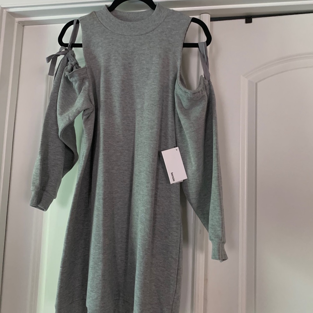 Ladies sweatshirt dress ....New !!